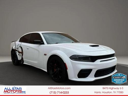 White Knuckle Clearcoat 2023 Dodge Charger Scat Pack