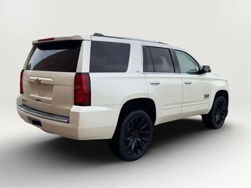 WHITE 2015 Chevrolet Tahoe LTZ