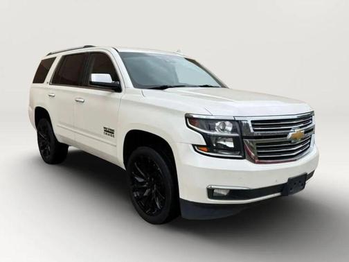 WHITE 2015 Chevrolet Tahoe LTZ