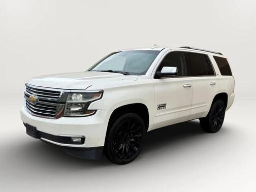 WHITE 2015 Chevrolet Tahoe LTZ