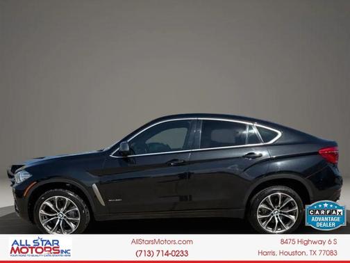 Black 2017 BMW X6 xDrive50i