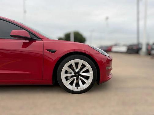 Red Multi-Coat 2022 Tesla Model 3 Long Range