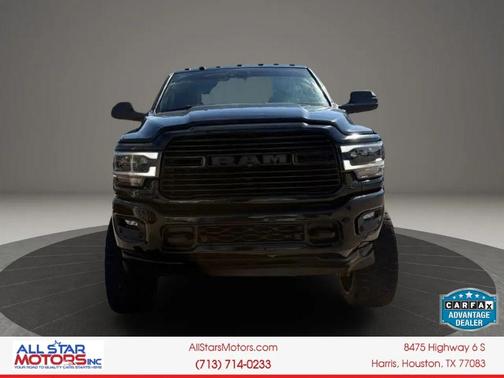 Diamond Black Crystal Pearlcoat 2022 RAM 2500 Laramie Mega Cab 4x4 6'4' Box