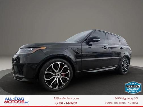 Black 2019 Land Rover Range Rover Sport HSE Dynamic
