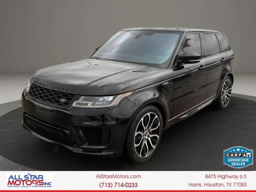 Black 2019 Land Rover Range Rover Sport HSE Dynamic