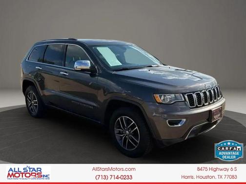 Granite Crystal Metallic Clearcoat 2018 Jeep Grand Cherokee Limited