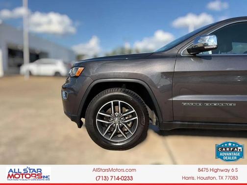 Granite Crystal Metallic Clearcoat 2018 Jeep Grand Cherokee Limited