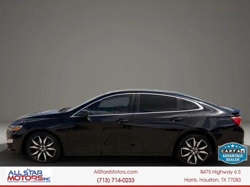 Mosaic Black Metallic 2021 Chevrolet Malibu FWD RS