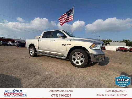 Bright Silver Metallic Clearcoat 2017 RAM 1500 Lone Star