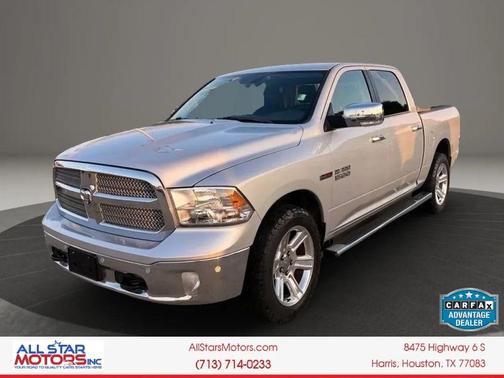 Bright Silver Metallic Clearcoat 2017 RAM 1500 Lone Star