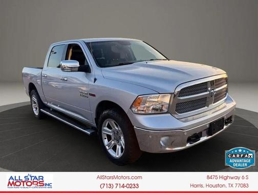 Bright Silver Metallic Clearcoat 2017 RAM 1500 Lone Star