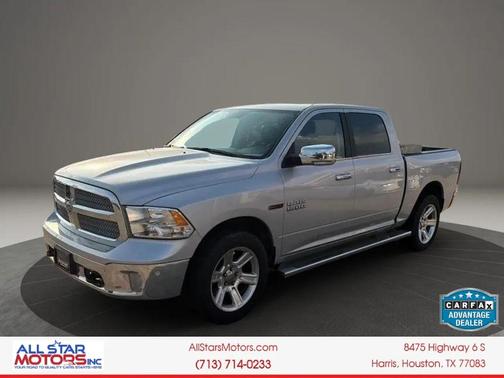 Bright Silver Metallic Clearcoat 2017 RAM 1500 Lone Star