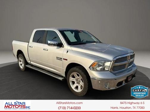 Bright Silver Metallic Clearcoat 2017 RAM 1500 Lone Star