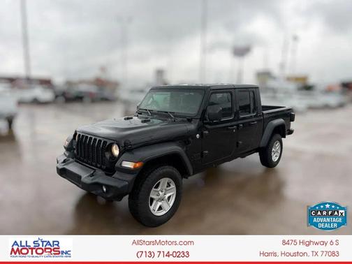 Black Clearcoat 2020 Jeep Gladiator Sport S