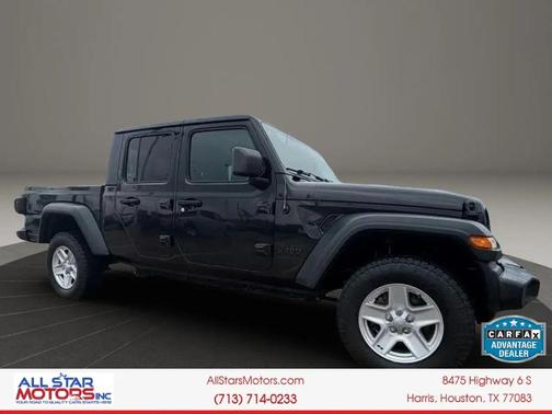 Black Clearcoat 2020 Jeep Gladiator Sport S