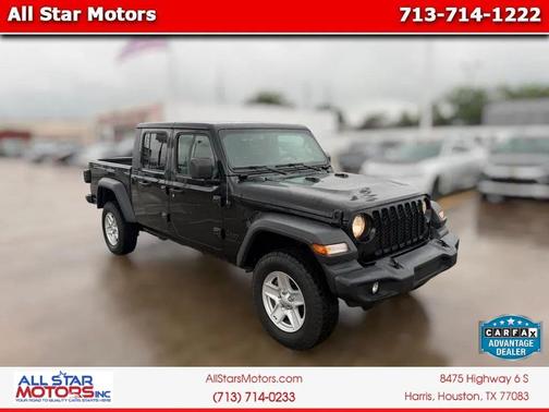 Black Clearcoat 2020 Jeep Gladiator Sport S