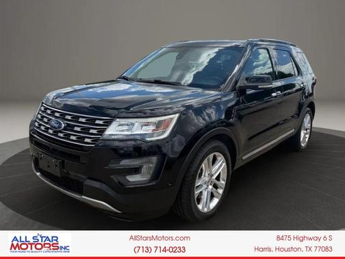 Shadow Black 2017 Ford Explorer sport