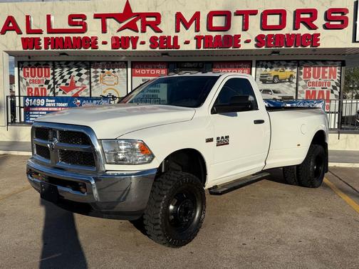 2018 RAM 3500 Tradesman Regular Cab 4x4 8' Box
