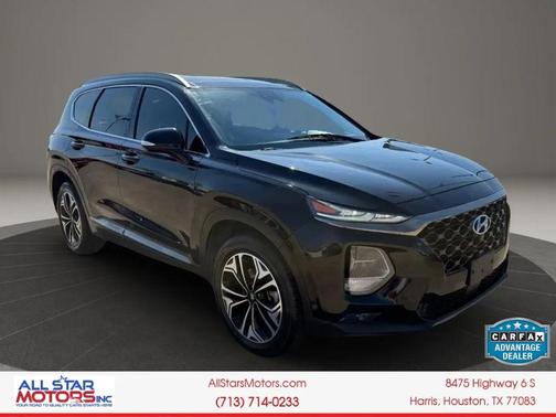 Twilight Black 2019 Hyundai SANTA FE Ultimate 2.0T