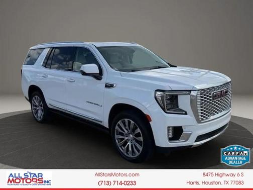 White 2021 GMC Yukon Denali
