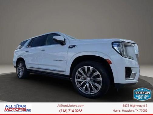 White 2021 GMC Yukon Denali