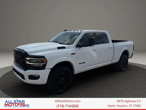 Bright White Clearcoat 2020 RAM 2500 Laramie Crew Cab 4x4 6'4' Box