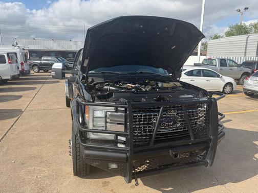 Shadow Black 2017 Ford F-450 Platinum