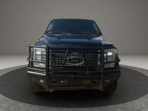 Shadow Black 2017 Ford F-450 Platinum