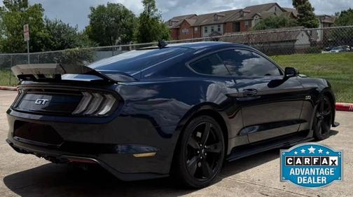 Antimatter Blue Metallic 2021 Ford Mustang GT