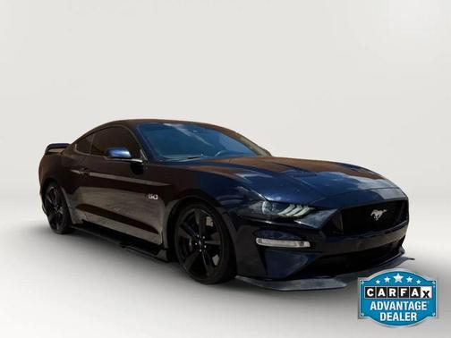 Antimatter Blue Metallic 2021 Ford Mustang GT