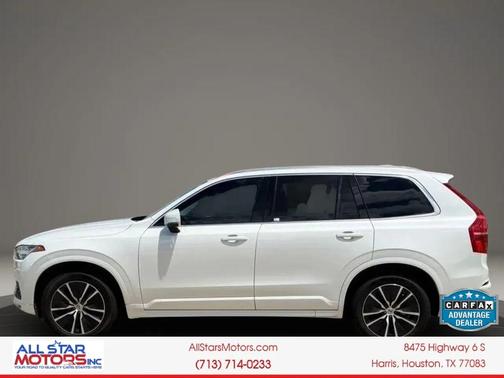 Crystal White Metallic 2020 Volvo XC90 T6 Momentum