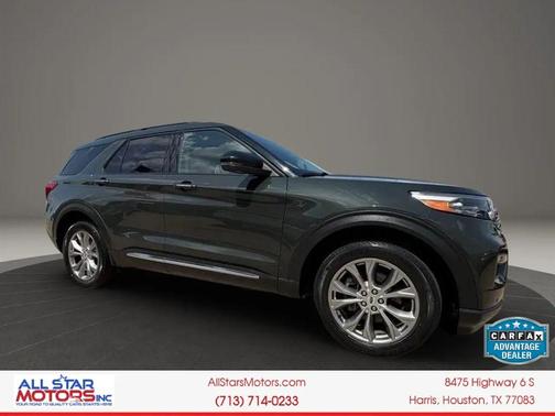 Forged Green Metallic 2022 Ford Explorer Limited