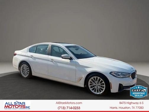 White 2023 BMW 530 i xDrive