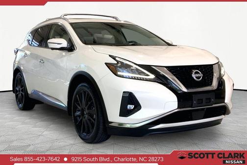 Pearl White Tricoat 2023 Nissan Murano Platinum Intelligent AWD