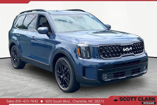 Midnight Lake Blue 2024 Kia Telluride SX X-Line