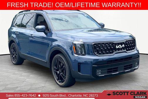 Midnight Lake Blue 2024 Kia Telluride SX X-Line