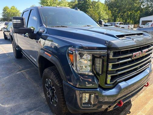 Pacific Blue Metallic 2021 GMC Sierra 2500 AT4