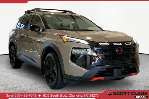 Baja Storm Metallic 2025 Nissan Rogue Rock Creek