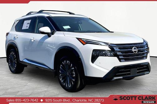 Everest White Pearl Tricoat 2026 Nissan Rogue Platinum