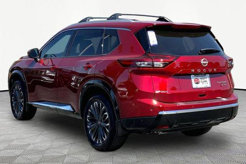 Scarlet Ember Tintcoat 2026 Nissan Rogue Platinum