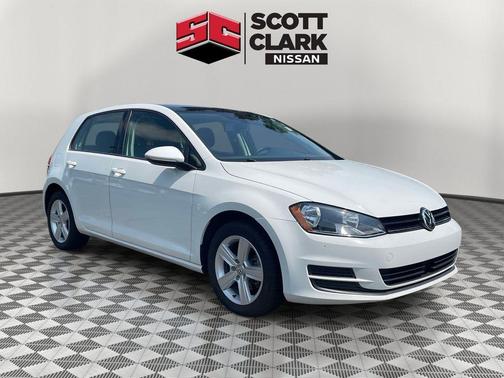 Pure White 2017 Volkswagen Golf TSI Wolfsburg Edition 4-Door