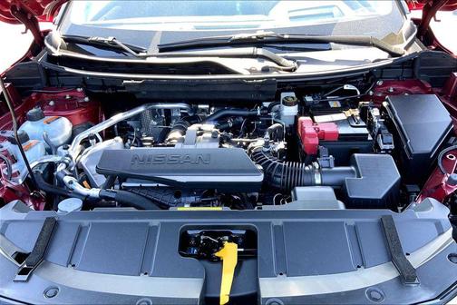 Scarlet Ember Tintcoat 2026 Nissan Rogue Platinum