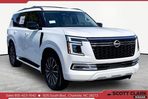 Everest White Pearl Tricoat 2026 Nissan Armada Platinum Reserve