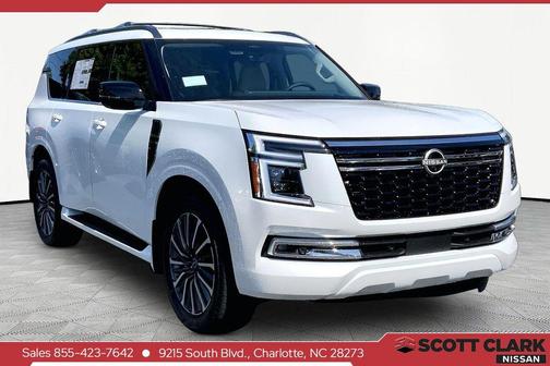 Everest White Pearl Tricoat 2026 Nissan Armada Platinum Reserve
