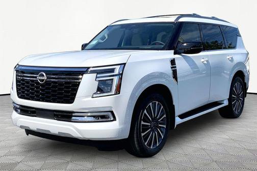 Everest White Pearl Tricoat 2026 Nissan Armada Platinum Reserve