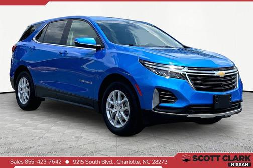 Riptide Blue Metallic 2024 Chevrolet Equinox 1LT