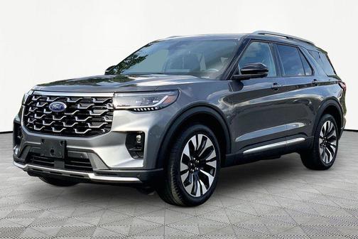 CARBONIZED GRAY METALLIC 2025 Ford Explorer Platinum