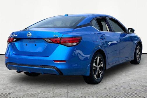 Electric Blue Metallic 2022 Nissan Sentra SV