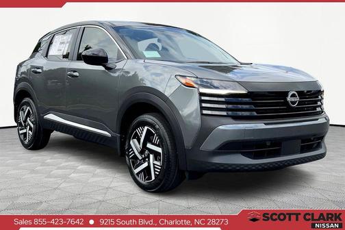 Gun Metallic/Super Black 2026 Nissan Kicks SV