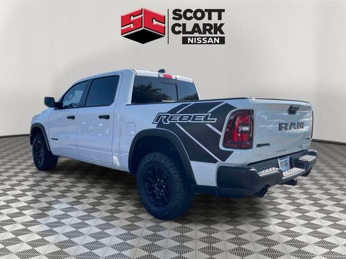 Bright White Clearcoat 2025 RAM 1500 Rebel